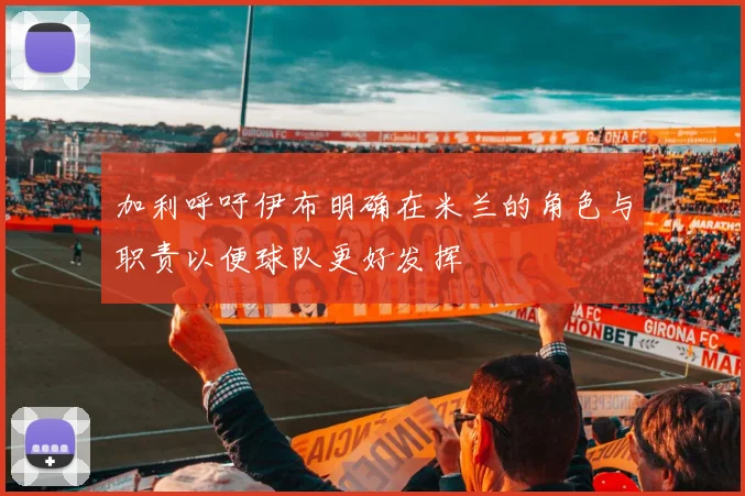 加利呼吁伊布明确在米兰的角色与职责以便球队更好发挥